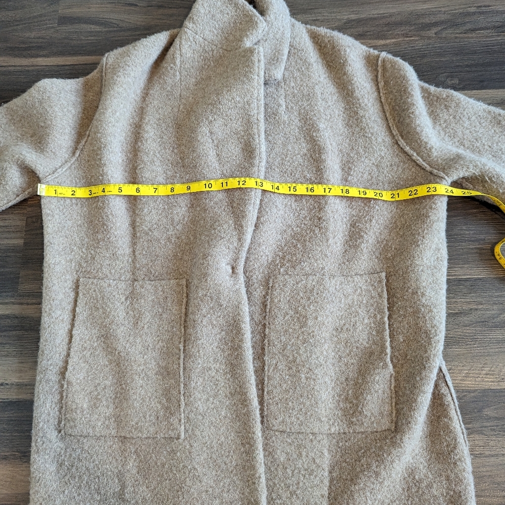 Vince Alpaca Wool cardigan coat - Picture 9 of 11